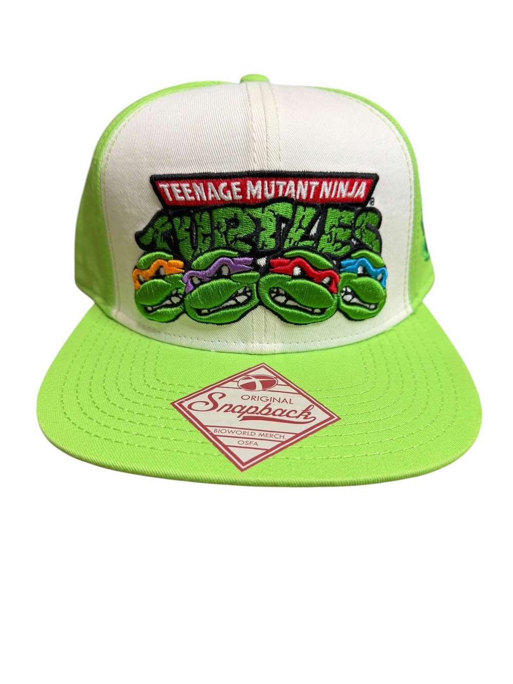 NWT NIckelodeon TMNT Teenage Mutant Ninja Turtles 2013 Snapback Hat | Adult Size